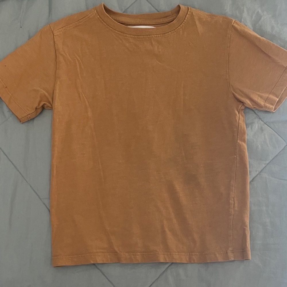 Zara Kids Brown Short Sleeve Tee